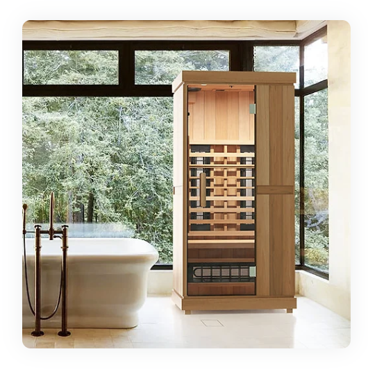 Finnmark FD-1 Full-Spectrum Infrared Sauna 1-Person view 6