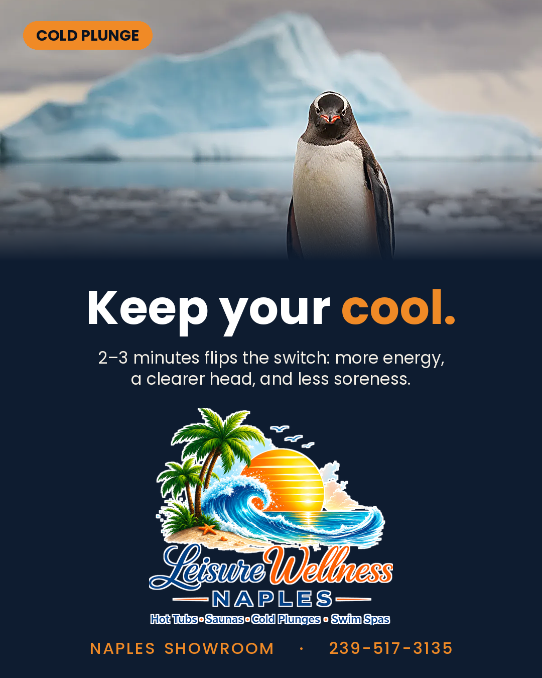 Keep your cool — cold plunge benefits, Leisure Wellness Naples